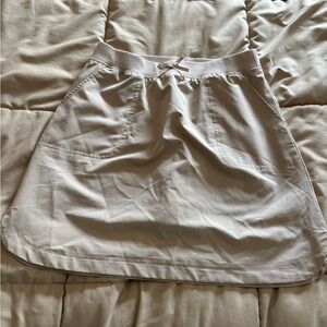Beige A-Line Izod skort